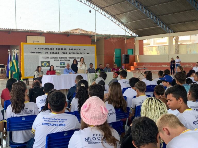 Governo de Rondônia investe em construção e reforma de escolas estaduais de Ministro Andreazza e distrito de Riozinho