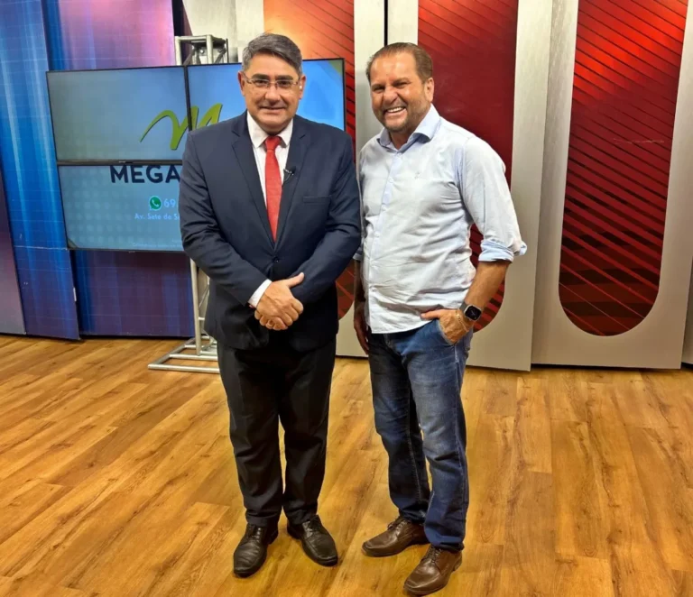 Cirone Deiró enfatiza investimentos em vários setores durante entrevista ao vivo no Comando na TV em Cacoal