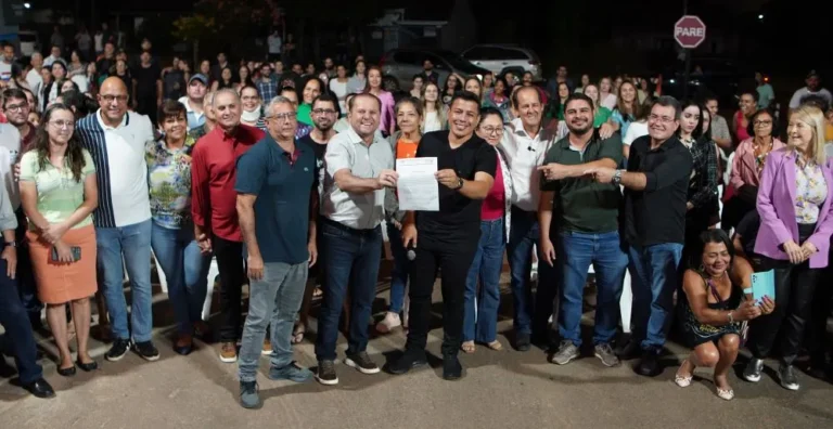 Assinada ordem de serviço das obras da avenida Uirapuru, em Cacoal