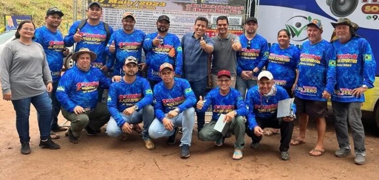 Com apoio do deputado Cássio Gois, 3º Torneio de Pesca Esportiva da Asdec é realizado