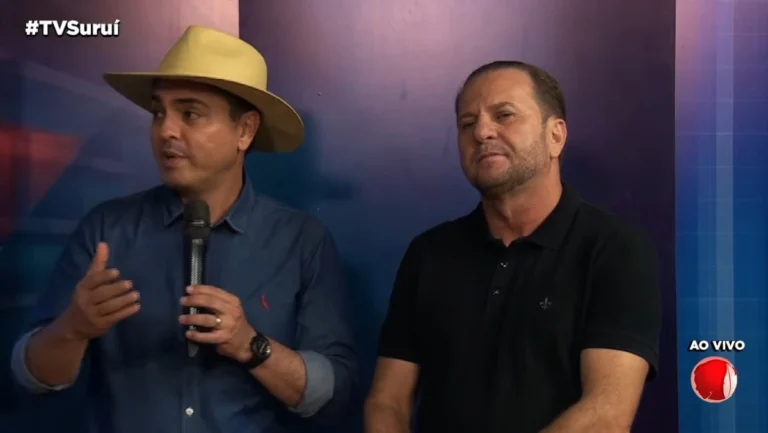 Governador em exercício, Sérgio Gonçalves fala de avanços na economia rondoniense na TV Suruí Cacoal