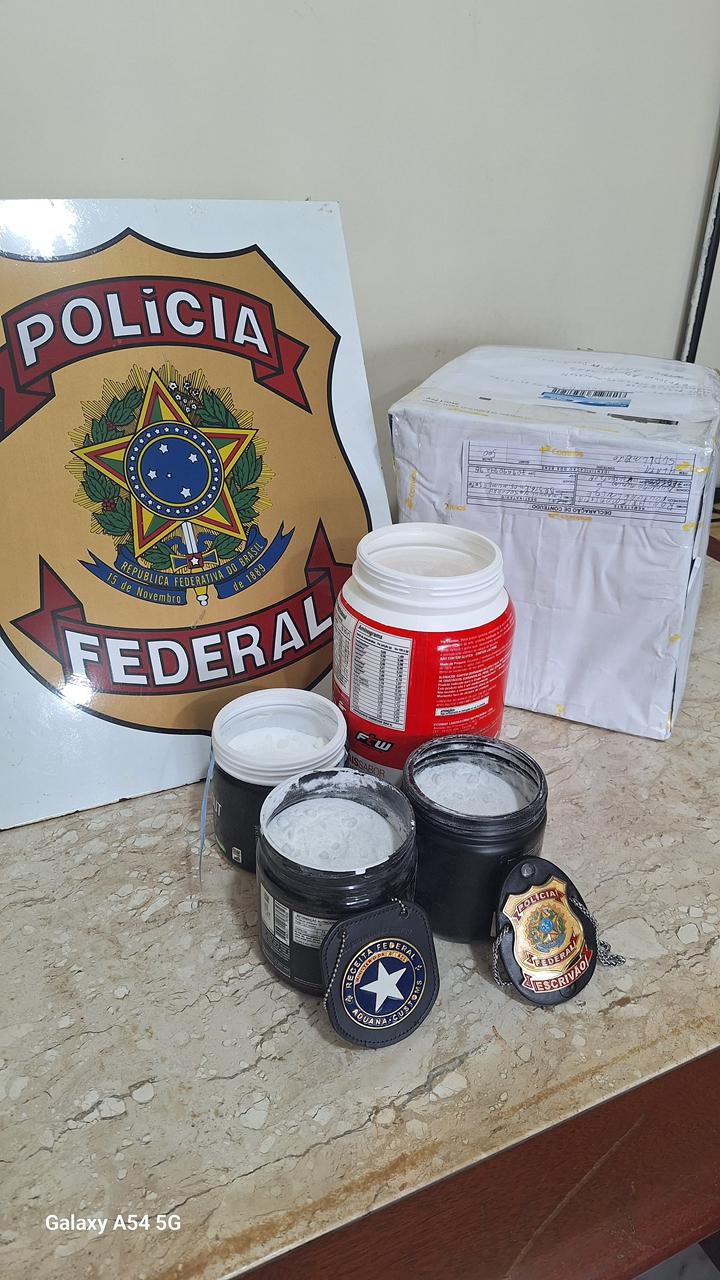 PF prende suspeito em flagrante por envio de cocaína do Pará