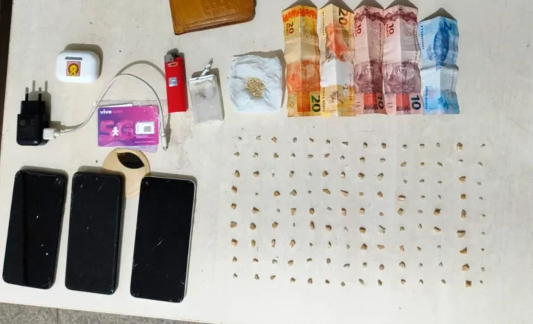 Ji-Paraná – Polícia Militar prende suspeito com entorpecentes no bairro Primavera