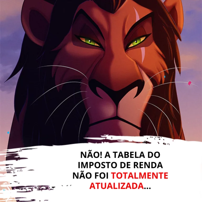 Coluna O Briefing – NÃO! A TABELA DO IMPOSTO DE RENDA NÃO FOI TOTALMENTE ATUALIZADA