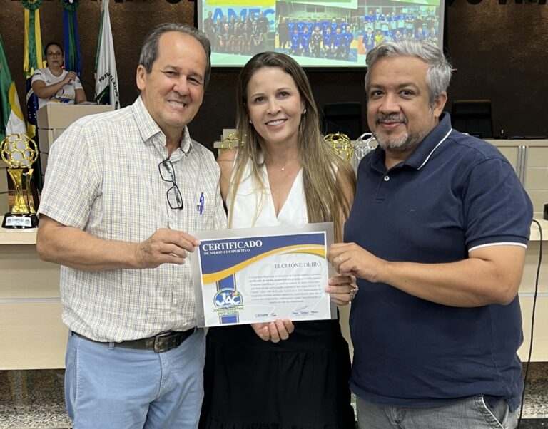 Cacoal: Trabalho de Cirone é reconhecido durante lançamento de Jogos Abertos