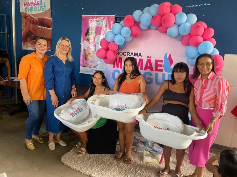 ASSISTÊNCIA SOCIAL: Mais de 30 kits do programa Mamãe Cheguei são entregues pelo governo de RO, em Ji-Paraná