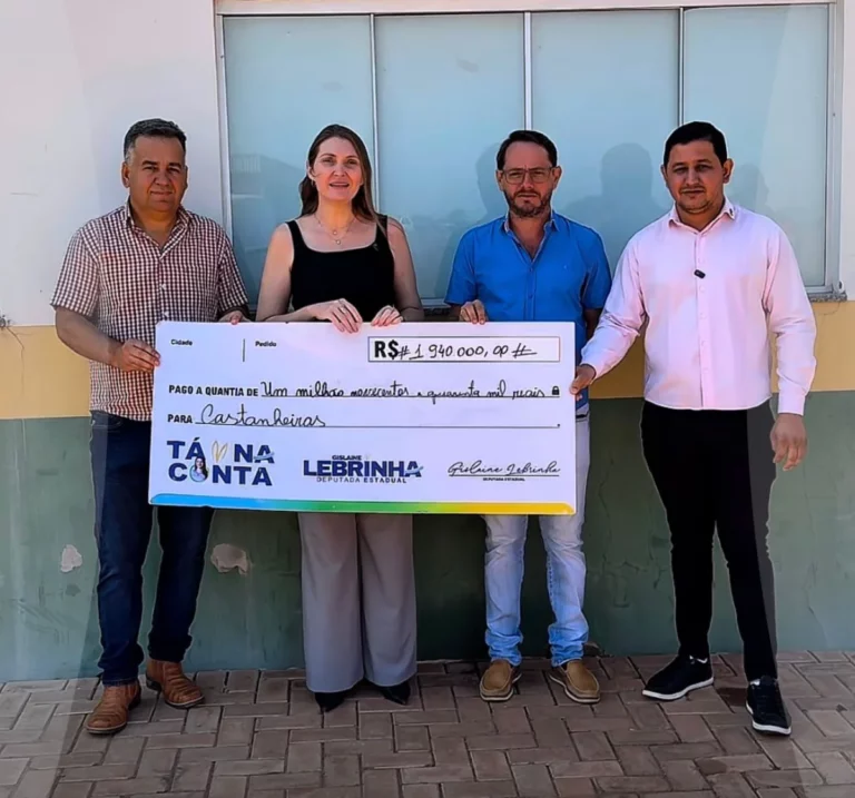 Deputada Gislaine Lebrinha destina R$ 1,9 milhão para a saúde de Castanheira