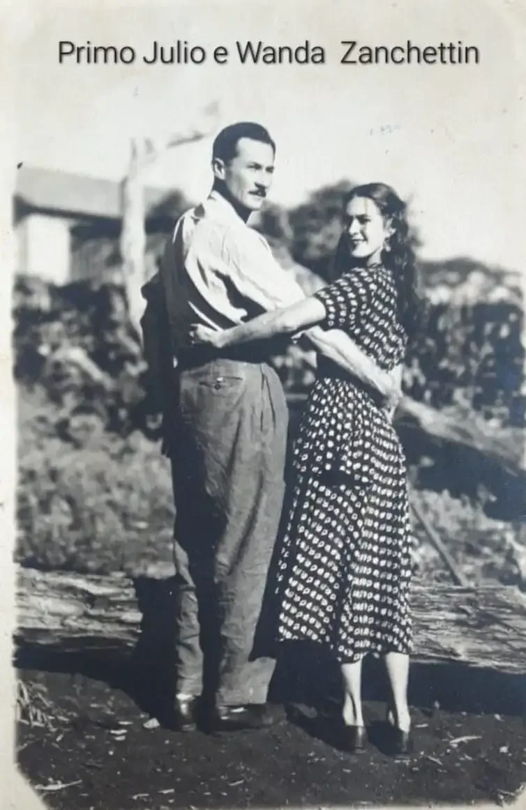 13.03.2026 - Circo dd Tradição Familiar - Casal Primo Julio Zanchettin e Wanda Cabral Zanchettin fundadores do Circo da família . Foto: Zanchettin/Arquivo Pessoal