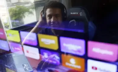 Brasília (DF), 27/01/2025 - Crianças com perfil aberto em redes sociais. Ian Fernandes de Alencar. Foto: Bruno Peres/Agência Brasil